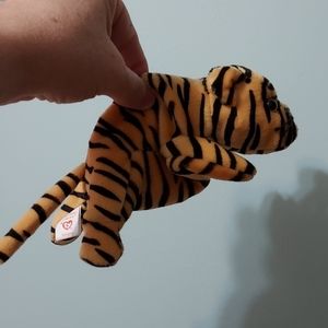 Ty Beanie Babies Stripes The Tiger